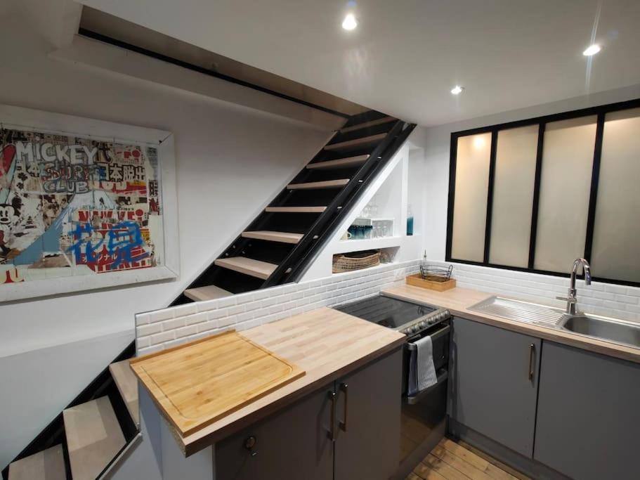 La Passerelle, Duplex Atypique De Charme Wimereux Exterior foto